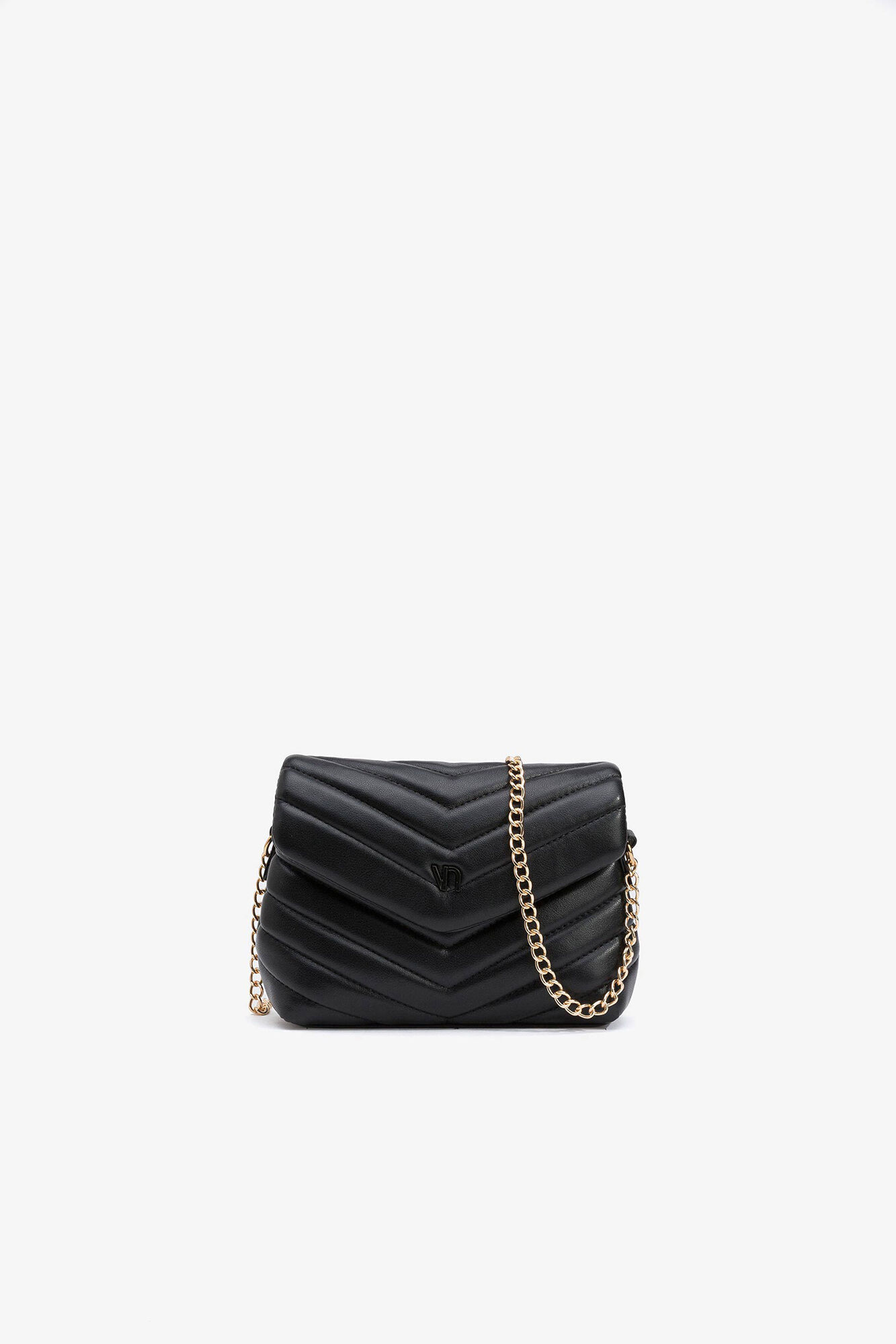 Bolso bandolera acolchado con solapa Bolsos de mujer Cortefiel