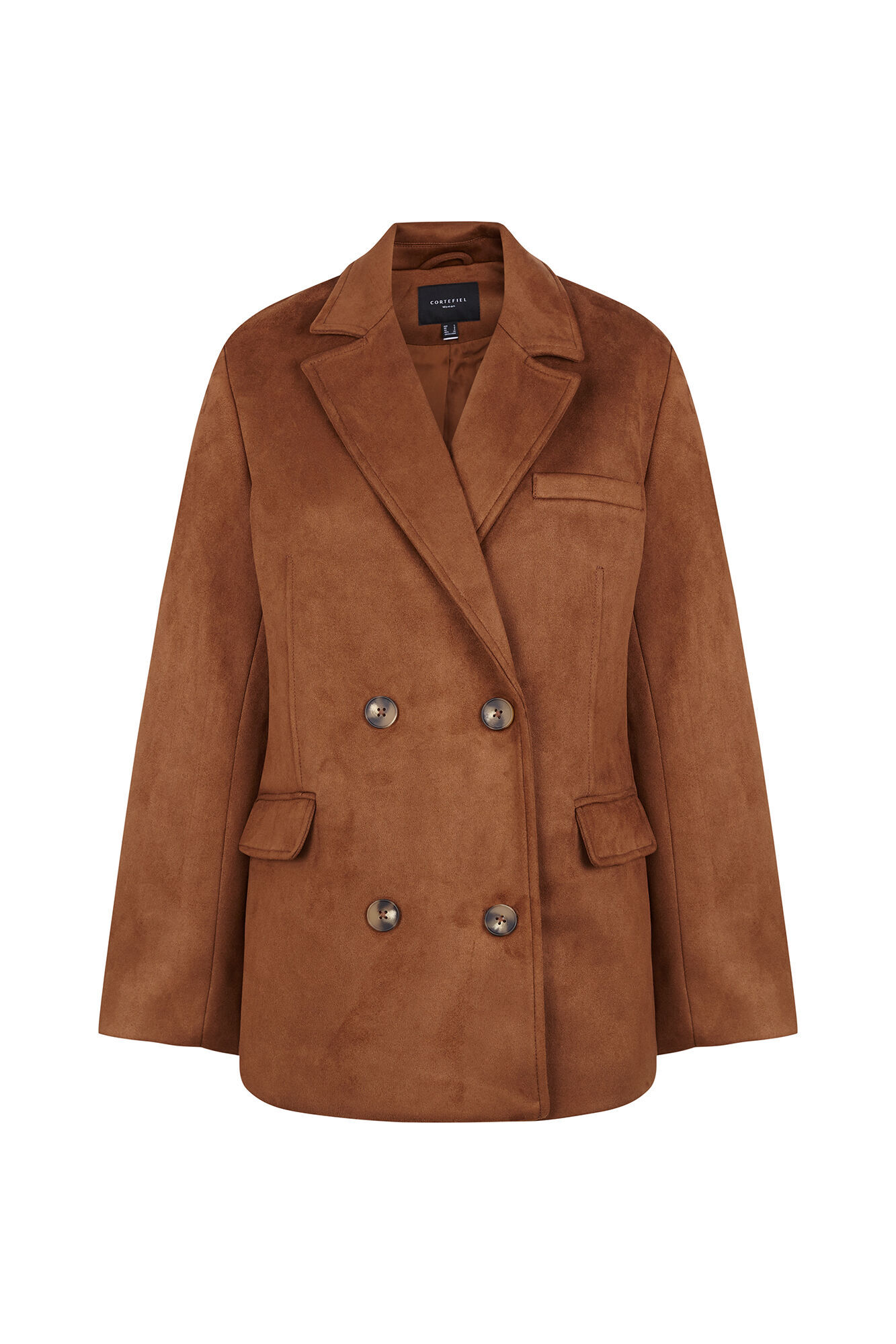 Cortefiel American-style fabric with a suede effect