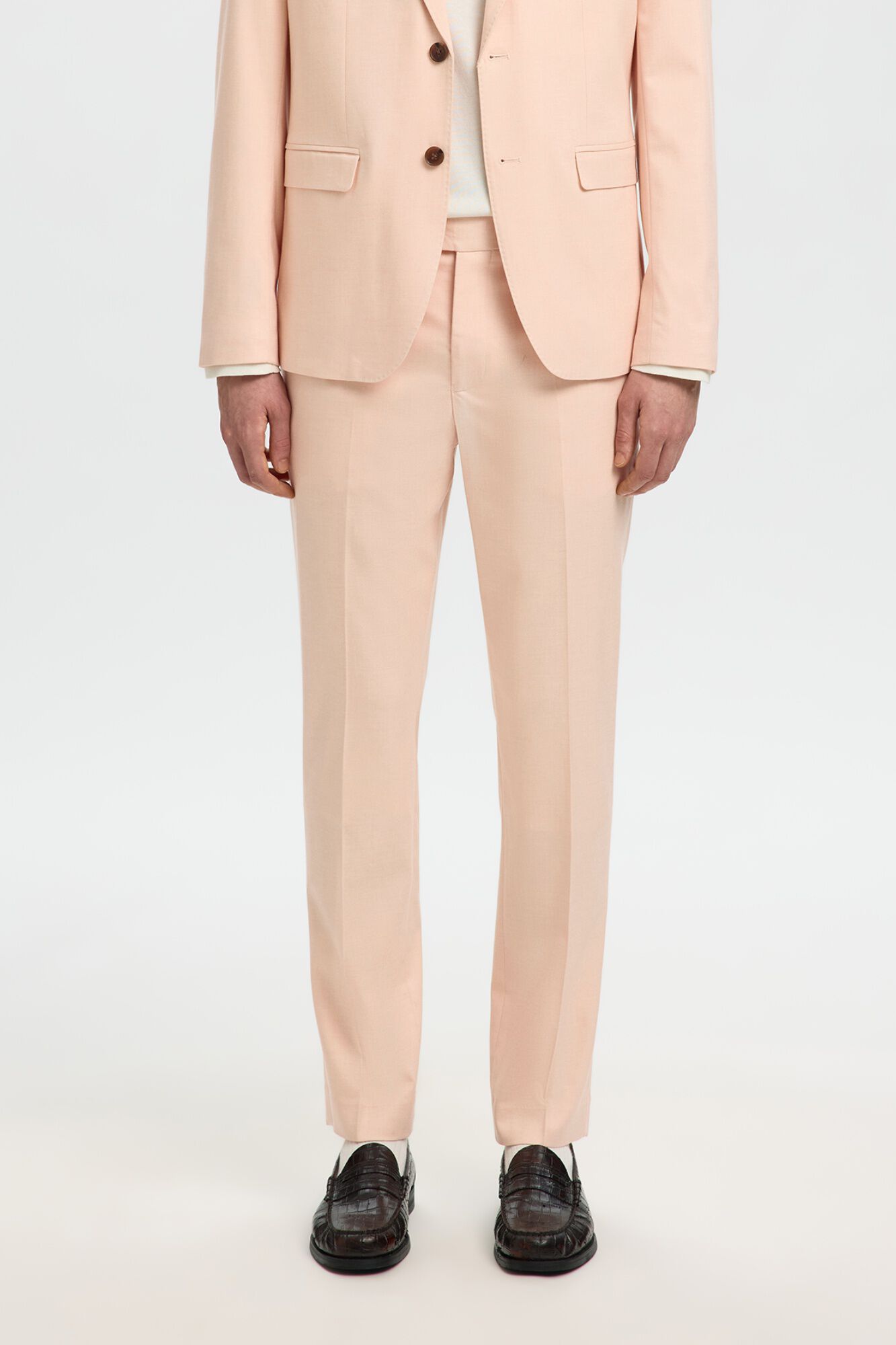 Selected Pantal&oacute;n vestir slim viscosa