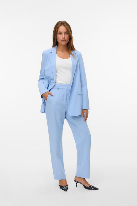 Pantalón de vestir de mujer con dos bolsillos
