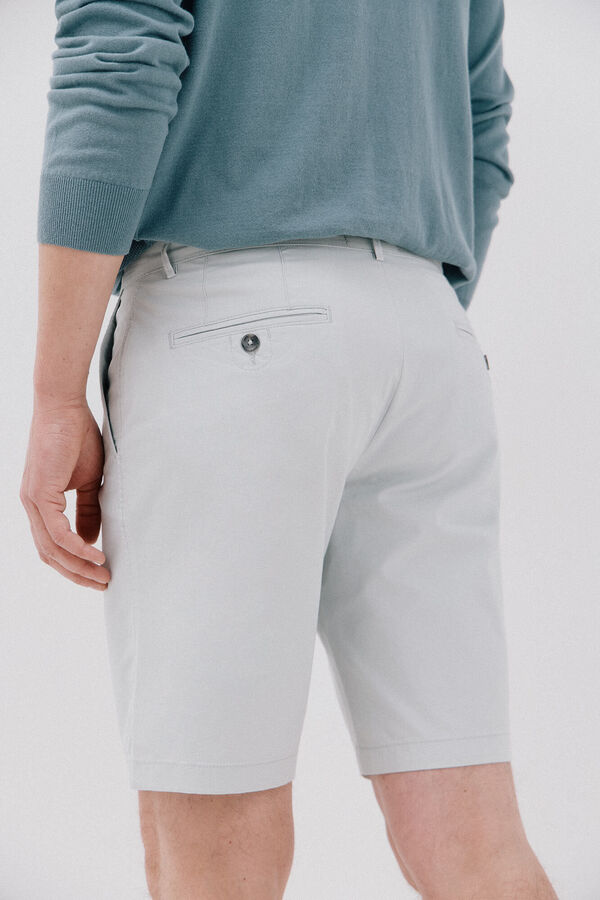 Cortefiel Chino bermuda shorts Blue
