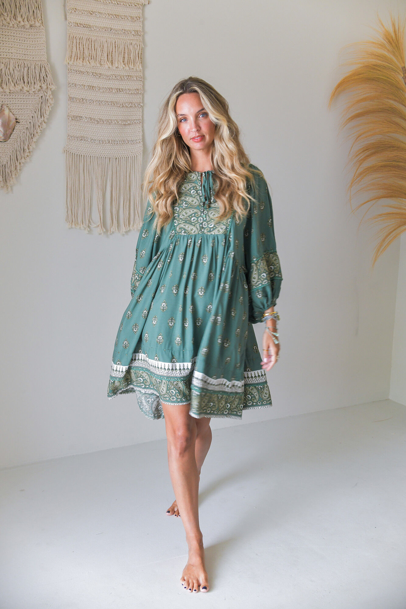 Jaase Vestido curto Adela