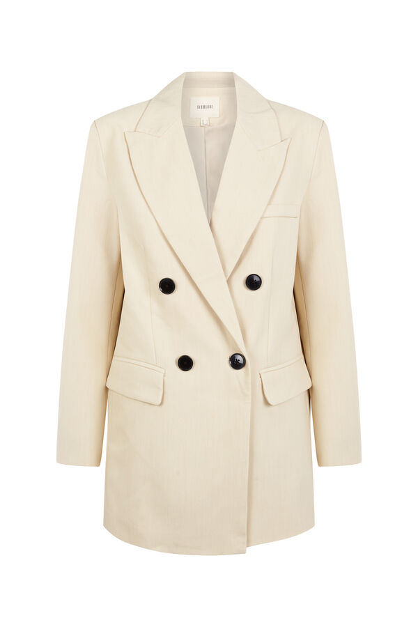 Slowlove Double-breasted blazer Beige