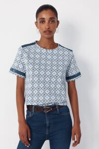 Cortefiel Camiseta detalle vainicas