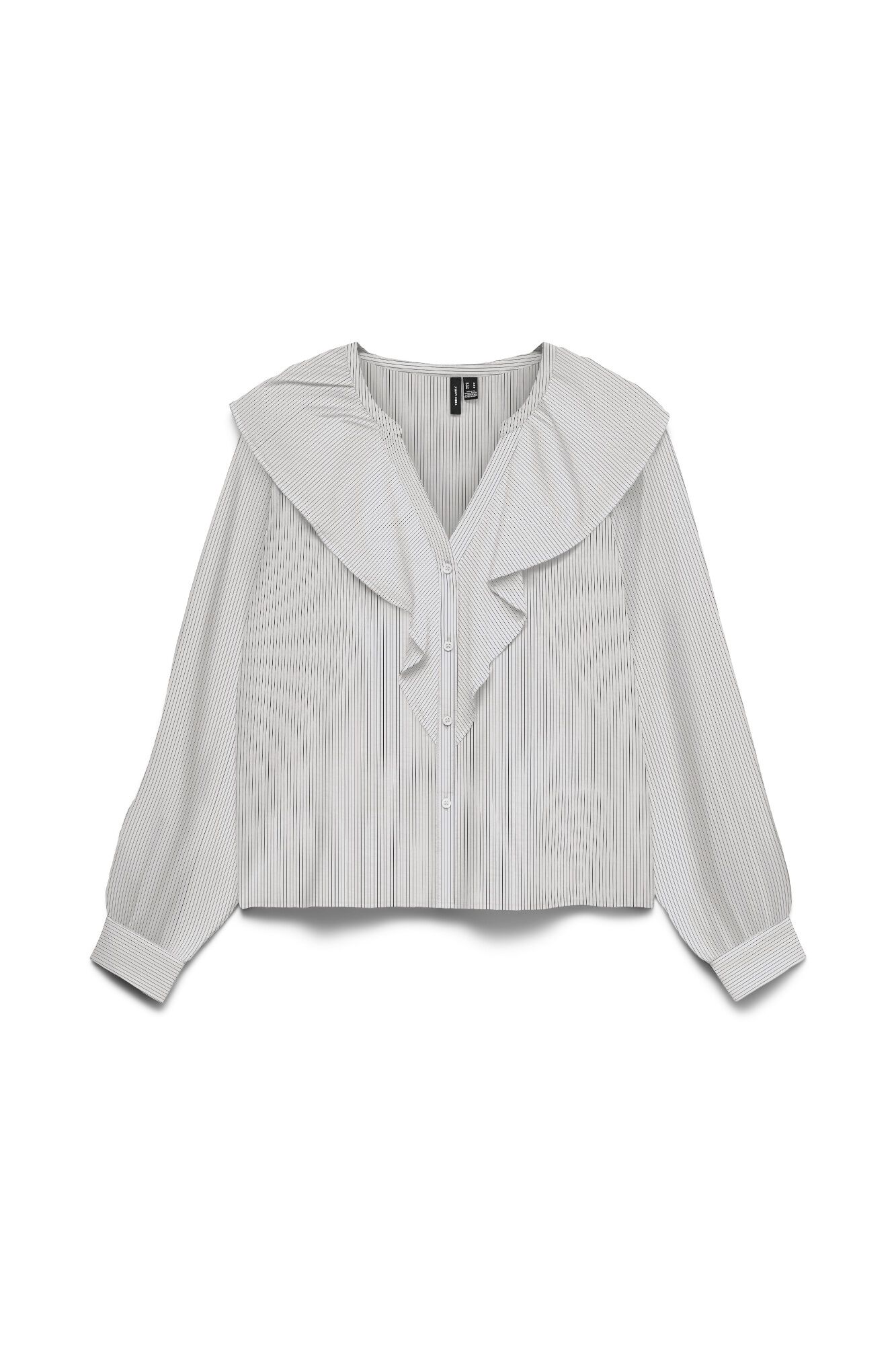 Vero Moda Blusa manga comprida com folhos