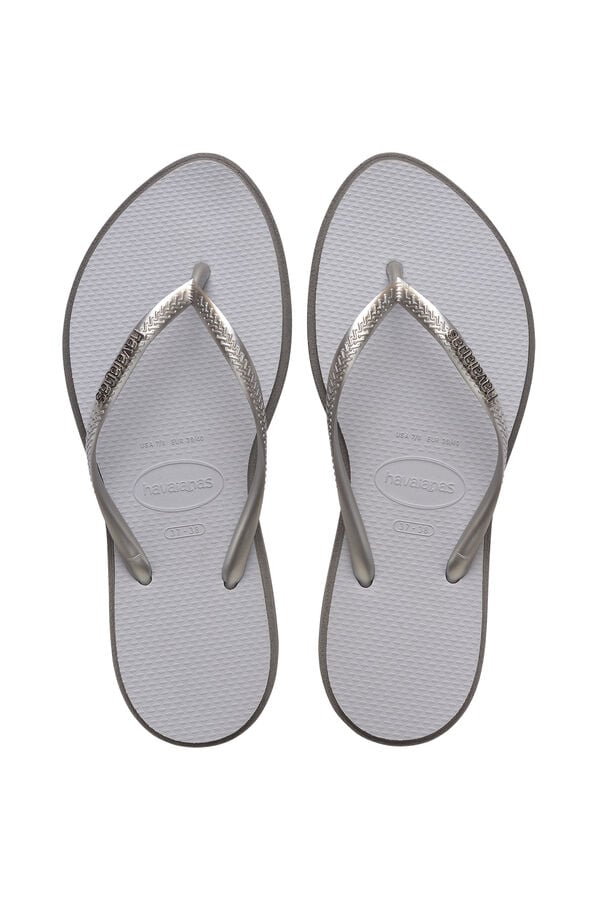 Havaianas Sand&aacute;lia Slim Point Cinzento