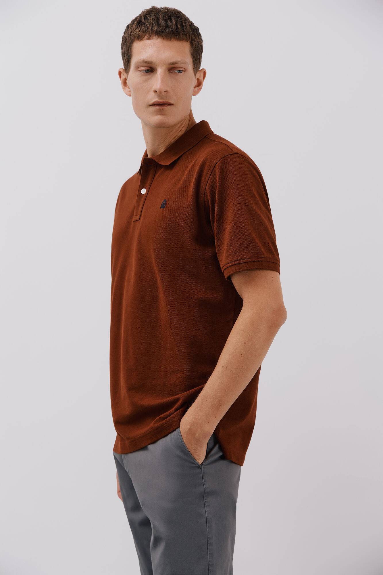 Cortefiel Polo b&aacute;sico piqu&eacute;