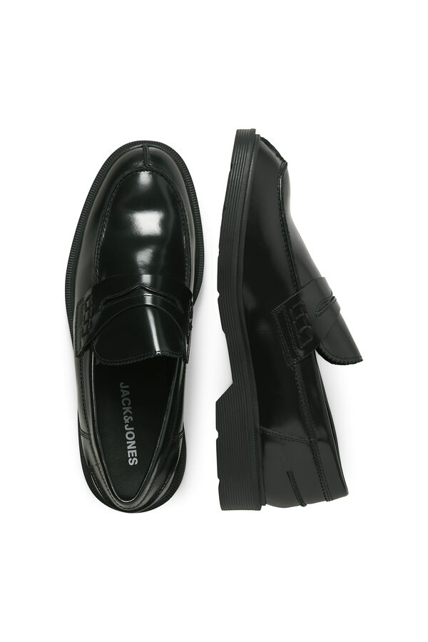 Jack & Jones Mocasines de piel Negro