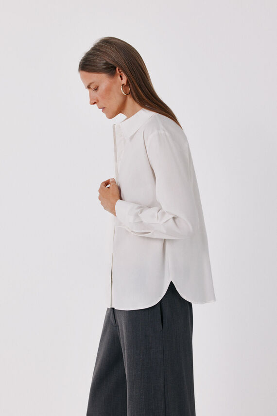 Camisa cuello solapa
