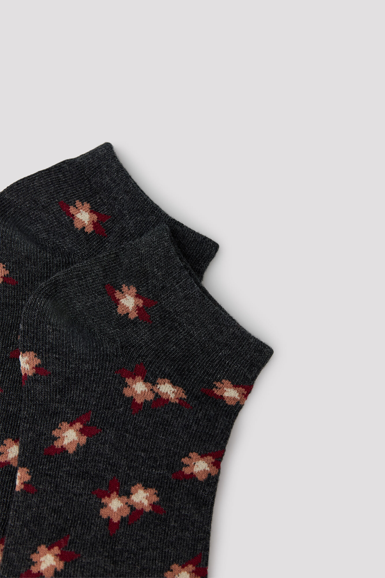 Cortefiel Floral short socks