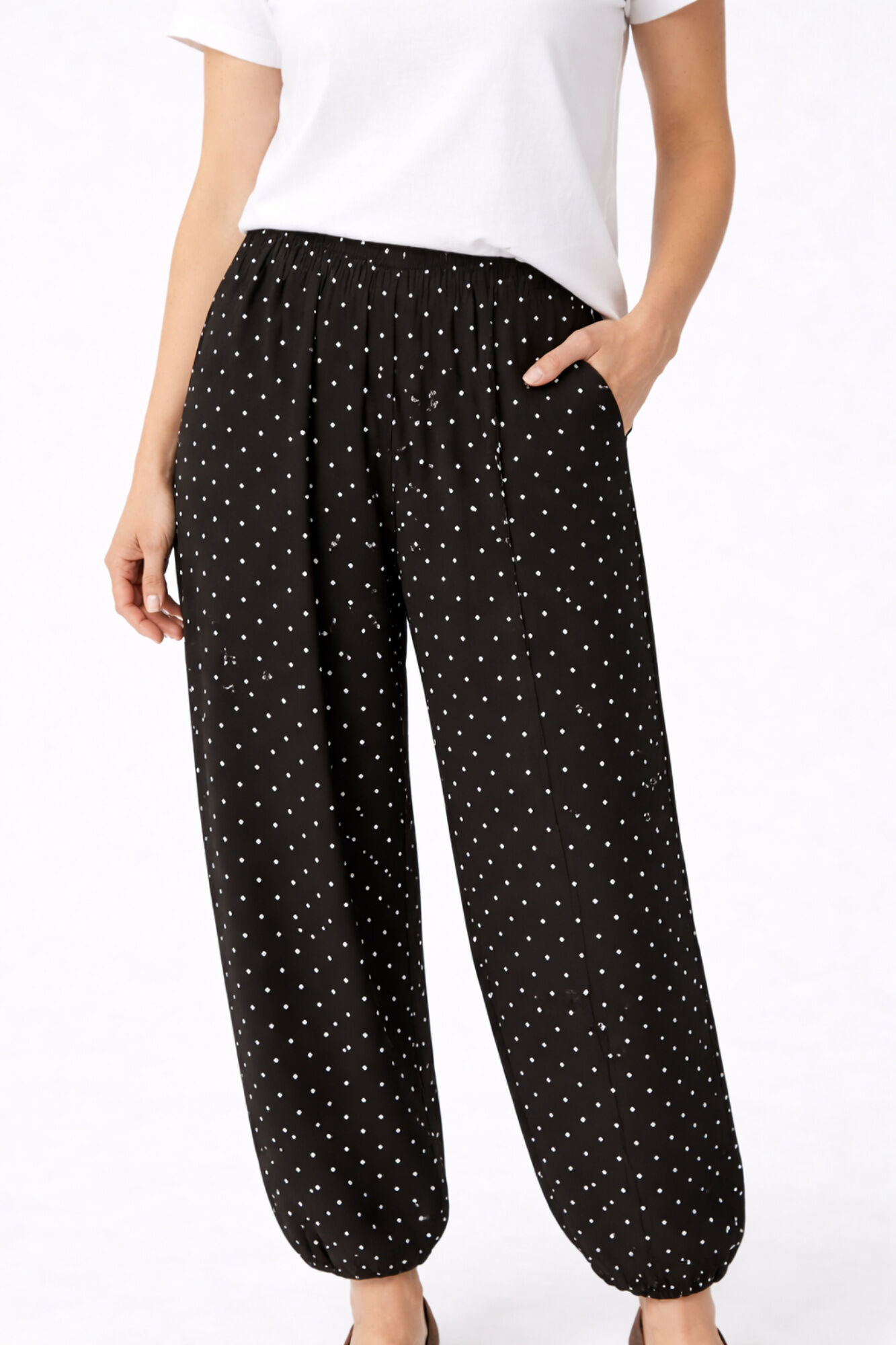 Vila Cal&ccedil;a comprida balloon acetinada