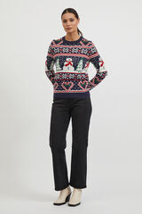 Vila Jersey Christmas Azul marino