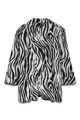 Vero Moda Open front lapel women's blazer Grey