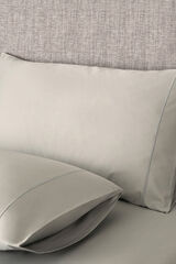 Bassols Capa de Travesseiro Regent  Cama 180 cm Cinzento