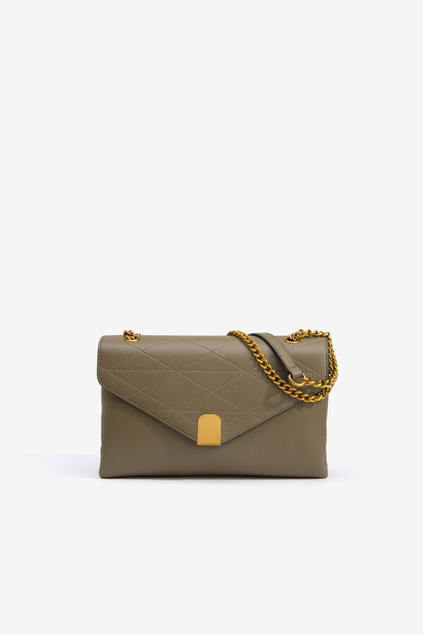 Vilanova Bolsa de mala de tiracolo com 2 compartimentos Verde