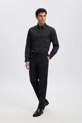 Selected Slim Fit dress shirt Black