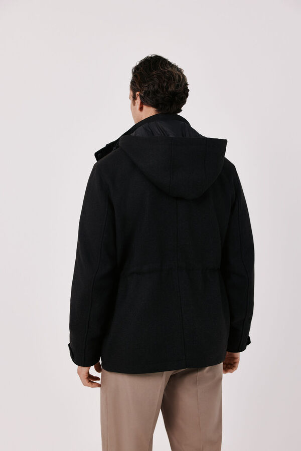Cortefiel Jacket with lining Dark brown
