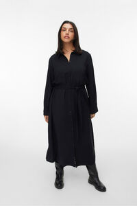 Vero Moda Curve Vestido camisa midi plus size
