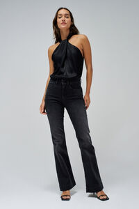 Salsa Calça jeans flare push-in Faith