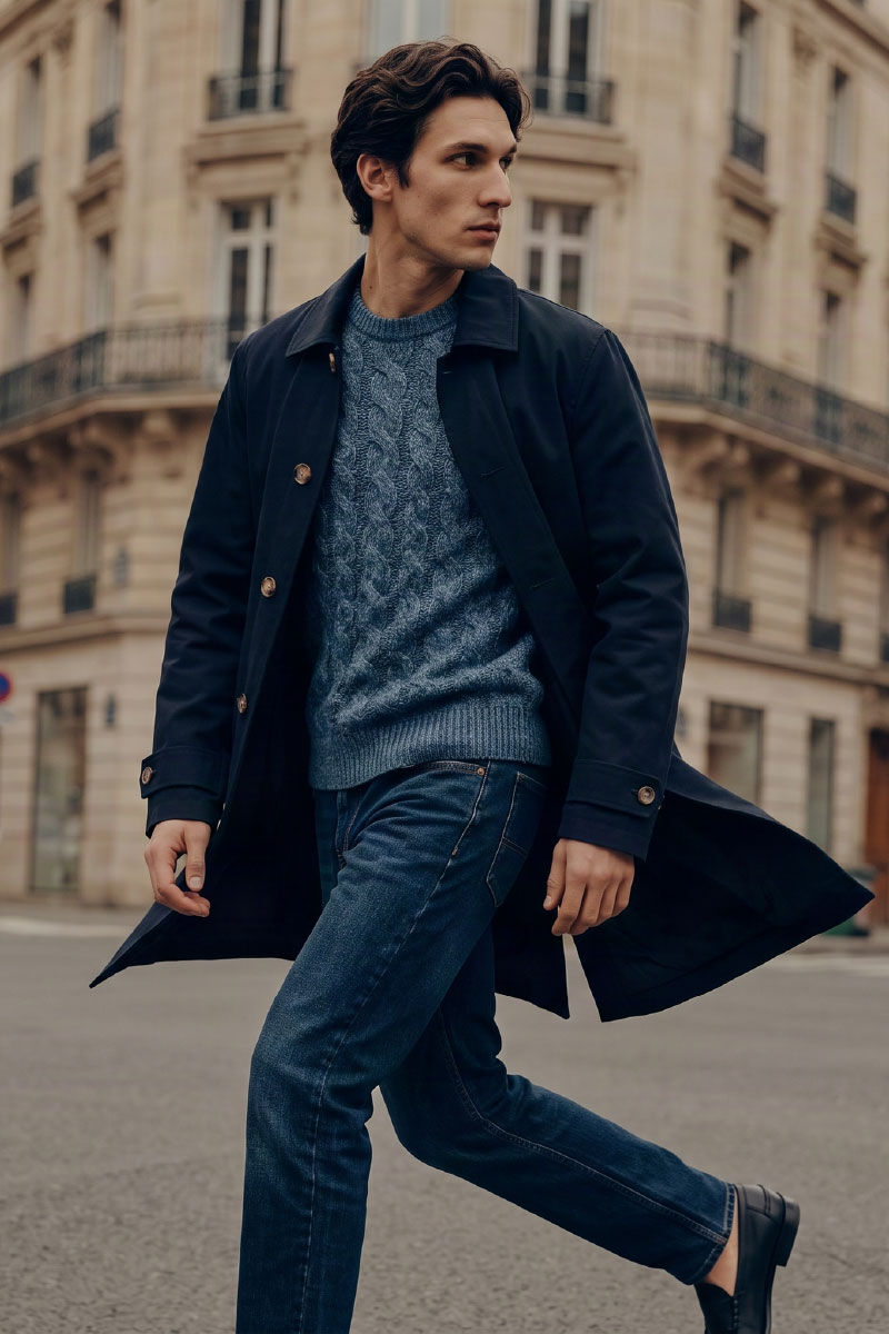Cortefiel Cotton trench