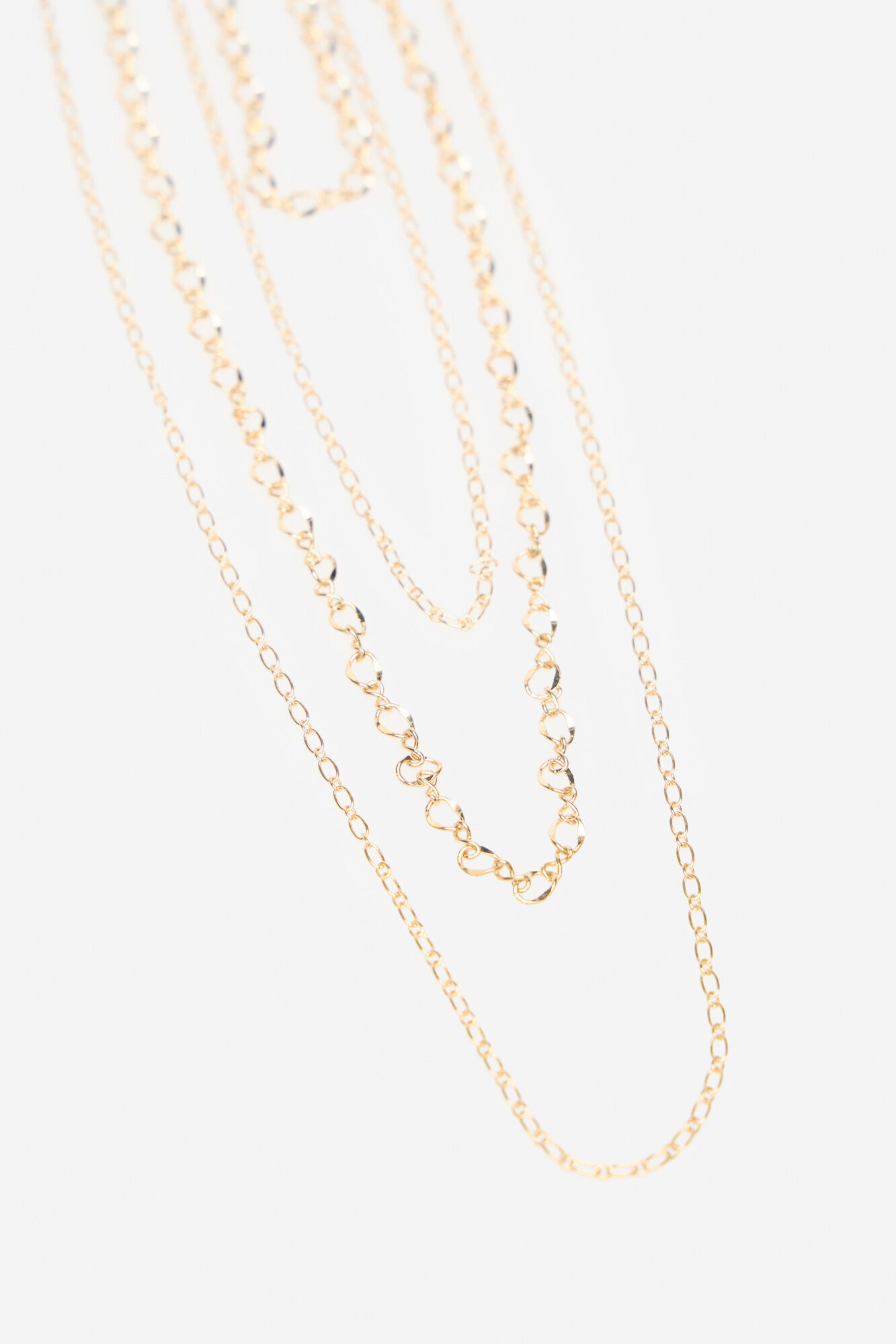 Cortefiel Collar de cadena cu&aacute;druple