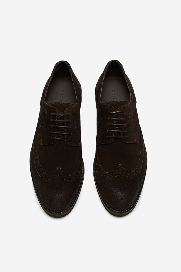Cortefiel Urban rubber sole shoe Dark brown