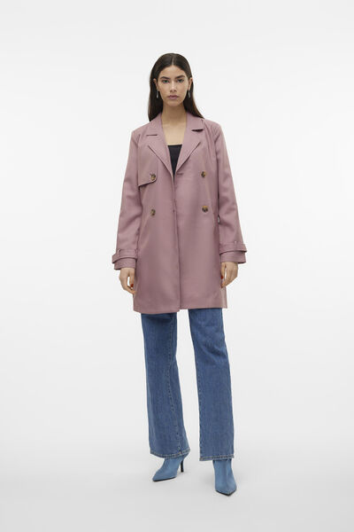 Cortefiel Trench coat  Lilac