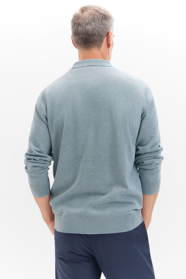 Cortefiel Polo neck jersey-knit jumper 