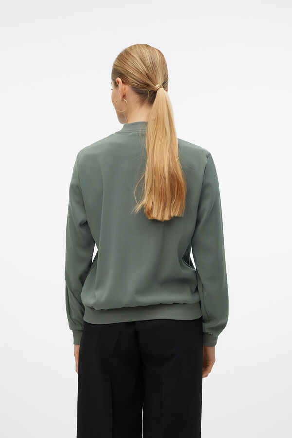 Vero Moda Blusão bomber Verde