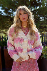 Jaase Casaco de malha de malha Subiu