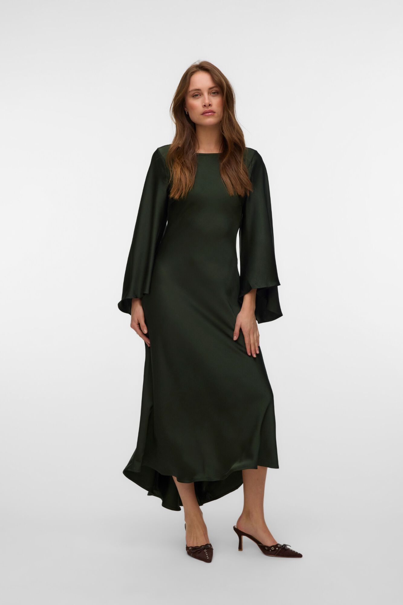 Vero Moda Vestido comprido manga larga