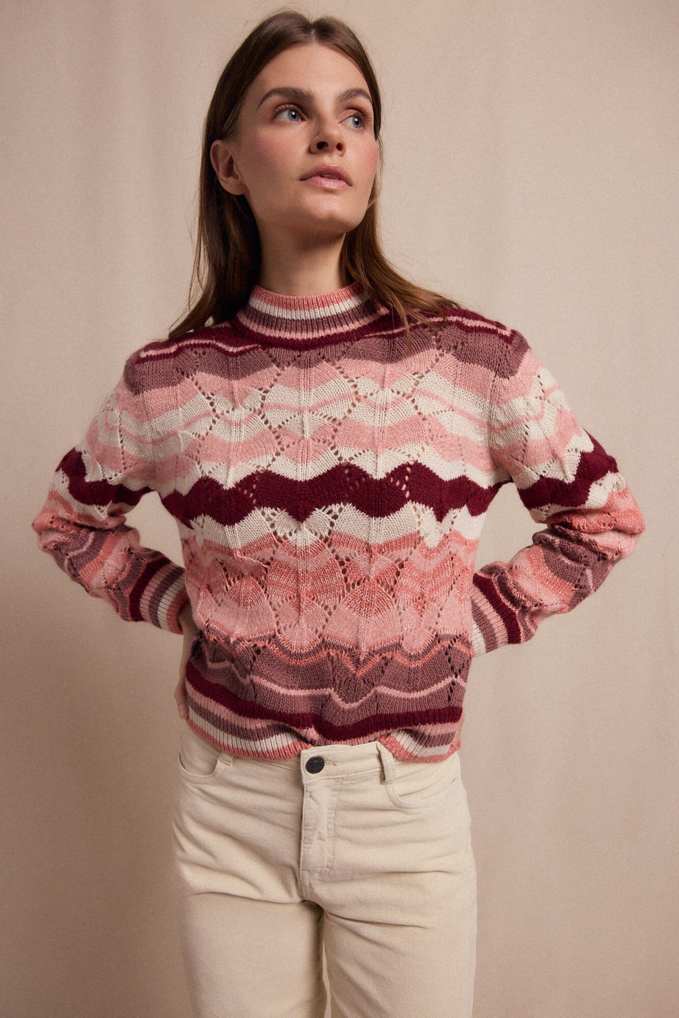 Slowlove Jersey ondas multicolor