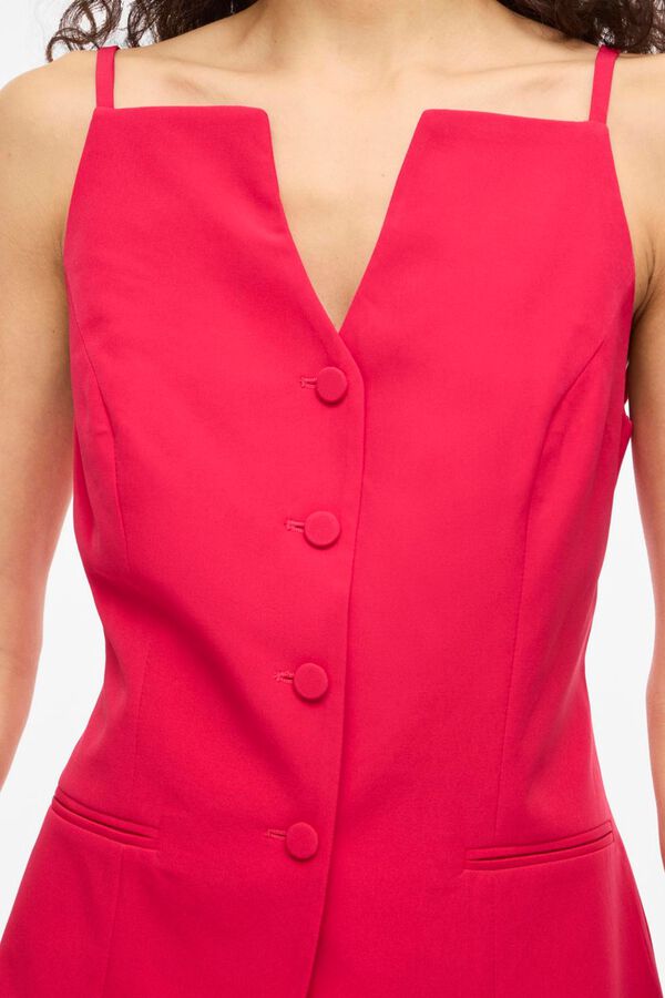 Vila Colete abotoado de al&ccedil;as Subiu