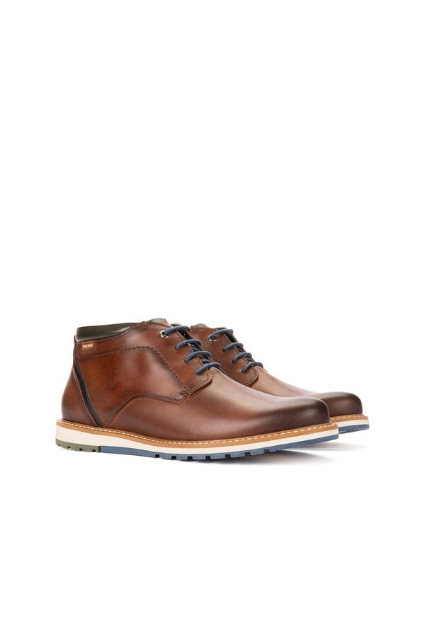 Pikolinos Men's lace-up ankle boot Brown