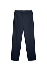 Vero Moda Cal&ccedil;a de vestir de mulher com dois bolsos Azul