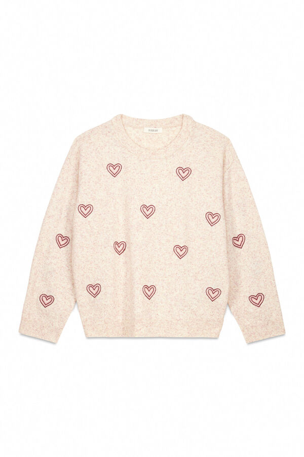 Slowlove Jersey bordados Marfil