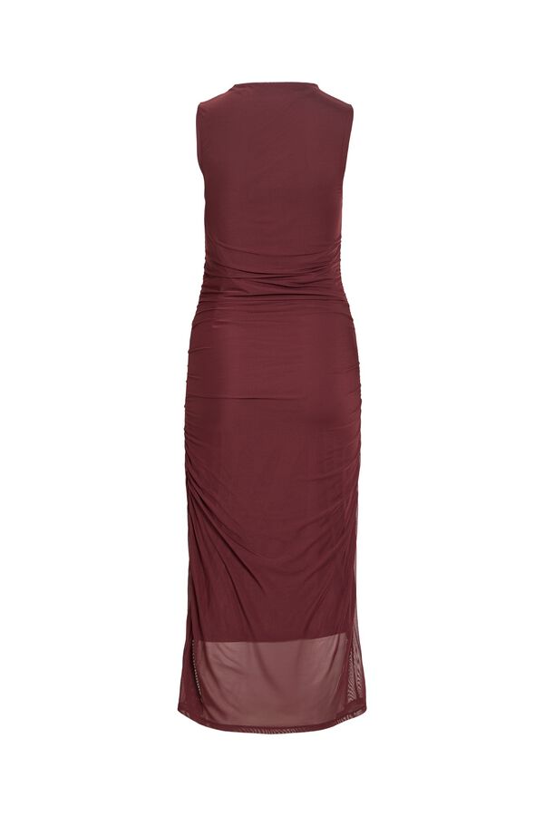 Vila Vestido midi drapeado Granada