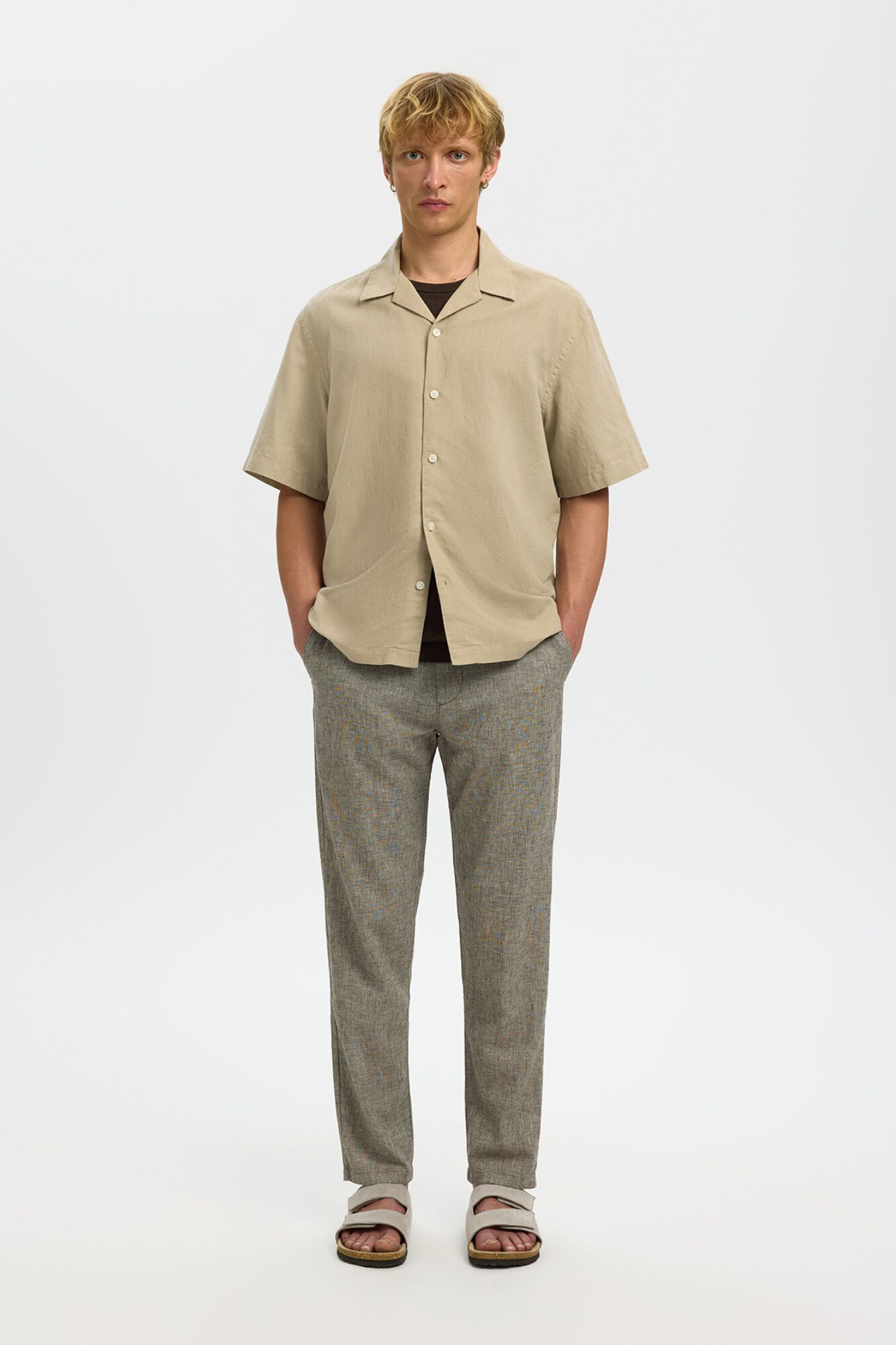 Selected Camisa de manga curta