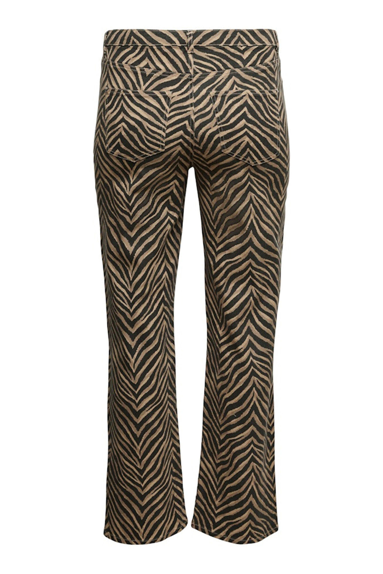 Vero Moda Curve Cal&ccedil;a jeans plus size com estampa animal