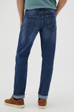 Cortefiel Regular fit Coolmax jeans Royal blue