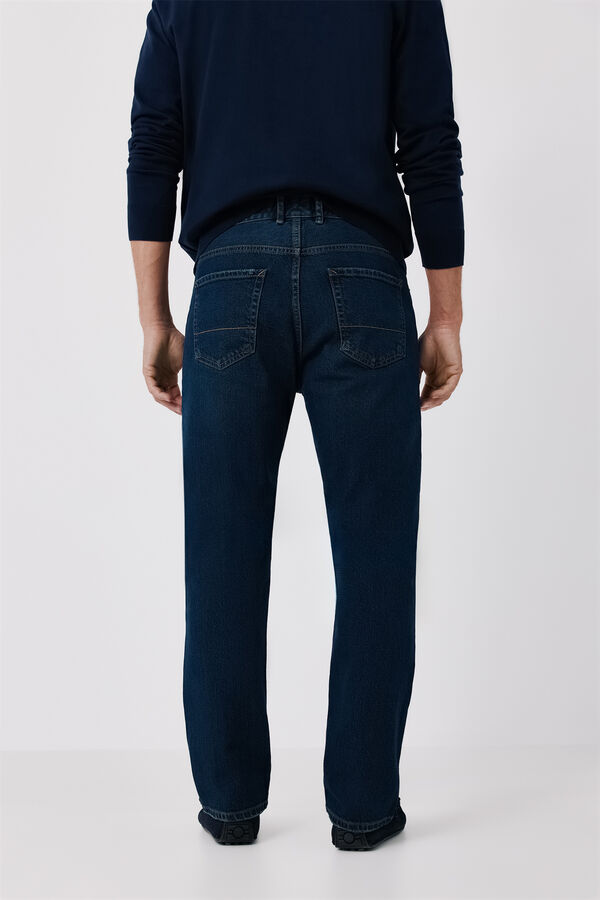 Cortefiel Regular fit jeans Navy