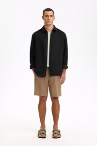 Selected Camisa de manga larga lino