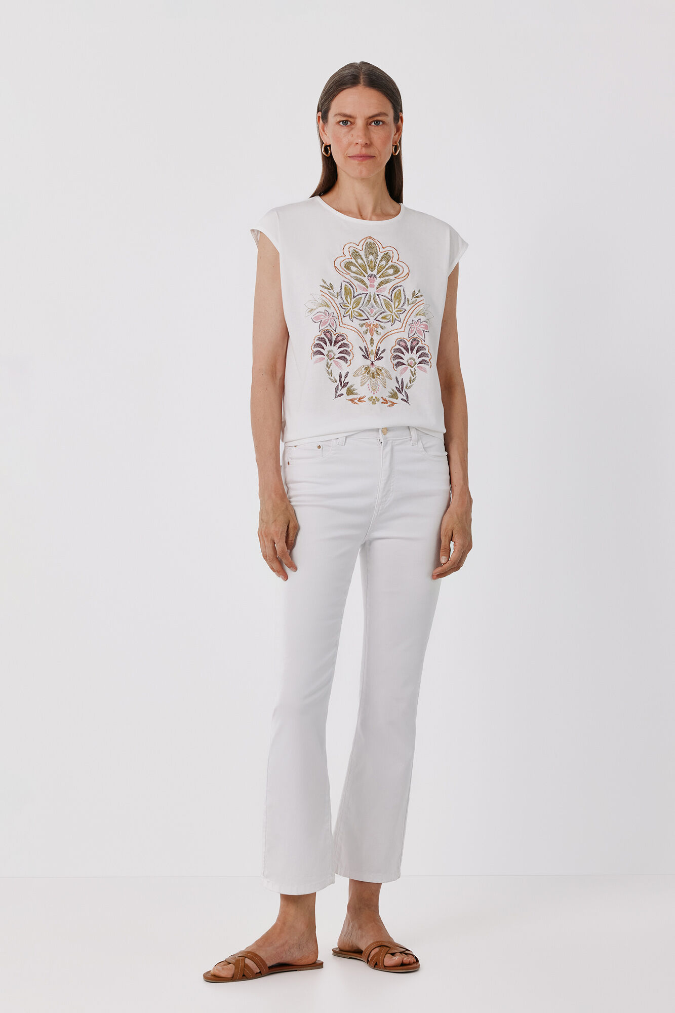 Cortefiel Printed T-shirt