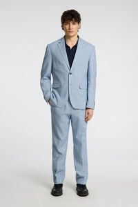 Selected Casaco de linho com aba