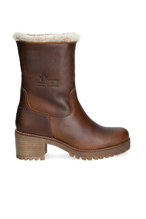 Panama Jack Botas de salto femininas Castanho