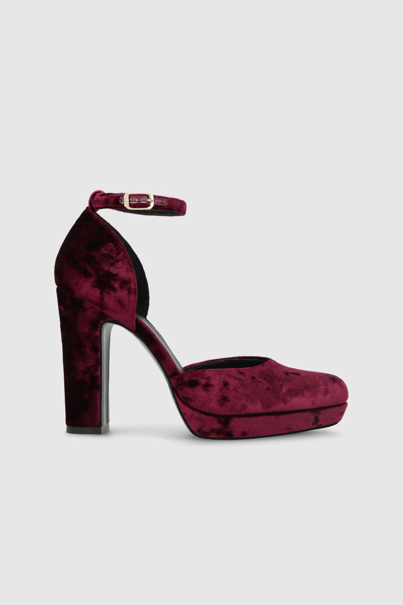 Velvet discount platform heels