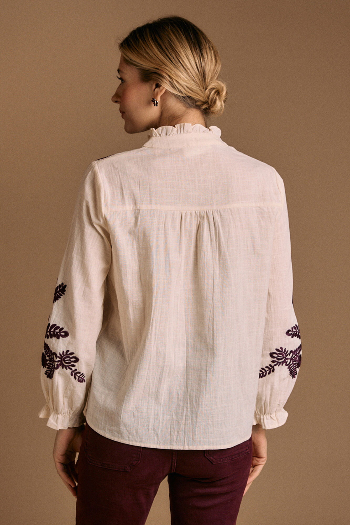 Pol&iacute;n Et Moi Blusa bordados Teresa