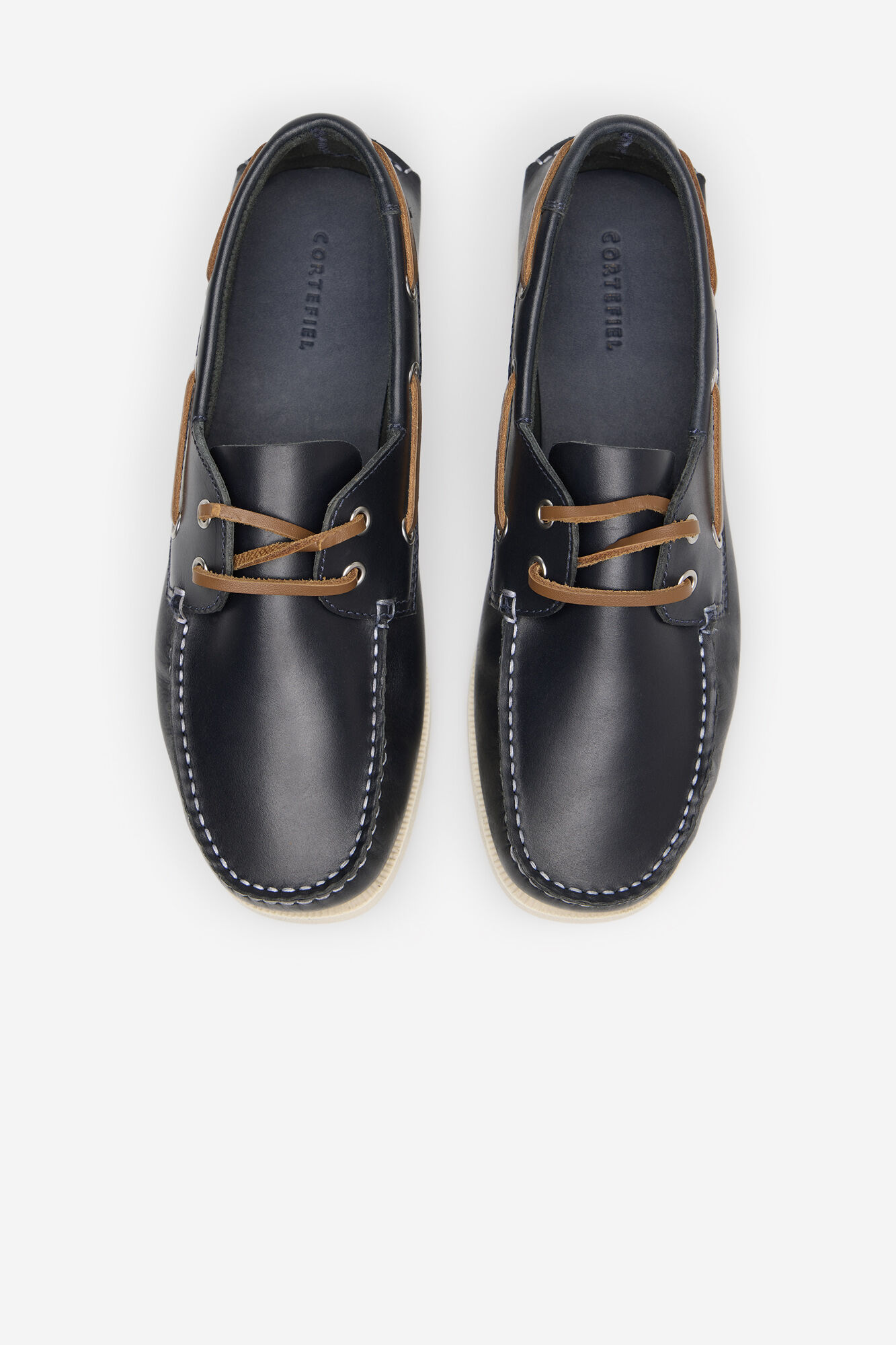Cortefiel Leather boat shoe