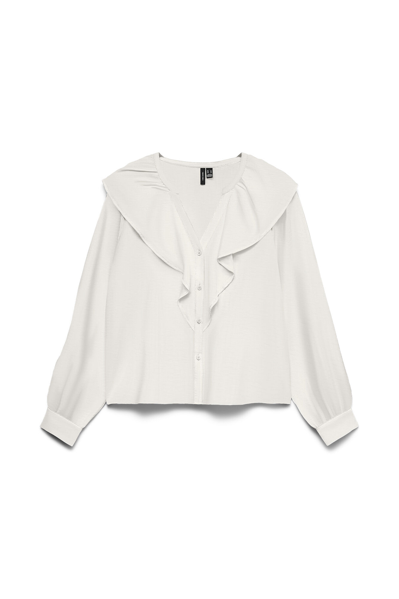 Vero Moda Blusa manga larga de mujer con volantes