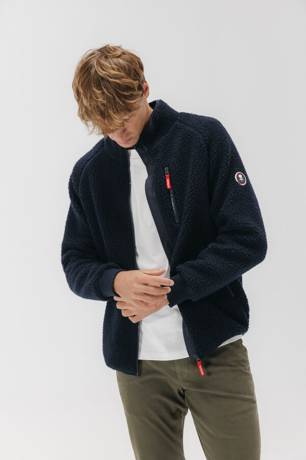 elPulpo Blusão de forro polar Vancouver Azul